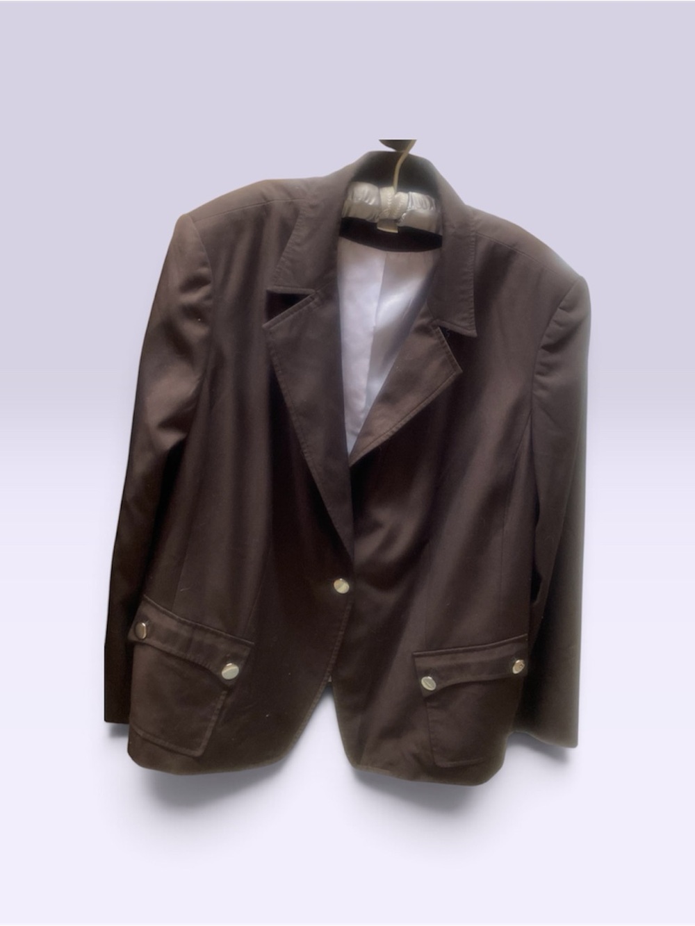 Women’s Brown Blazer Jacket 24W